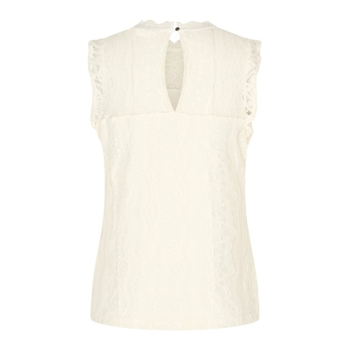 Mi Piace Top kant ML - Off white